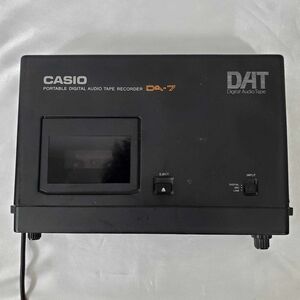 Casio DA-7 Digital Audio Tape (DAT) Portable Recorder Vintage